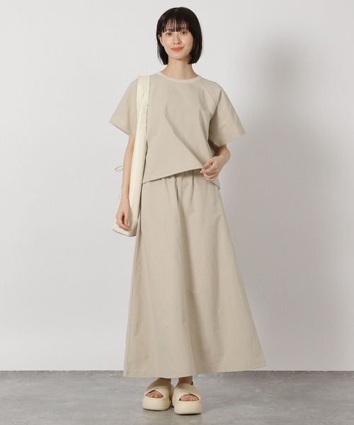 LAKOLE（ラコレ）の「【セットアップ対応・多機能付き】カットドロストスカート / 329616（スカート・レディース・グレー/ブラック/カーキ/グレイッシュベージュ/ブラウン・FREE）」の13枚目の写真