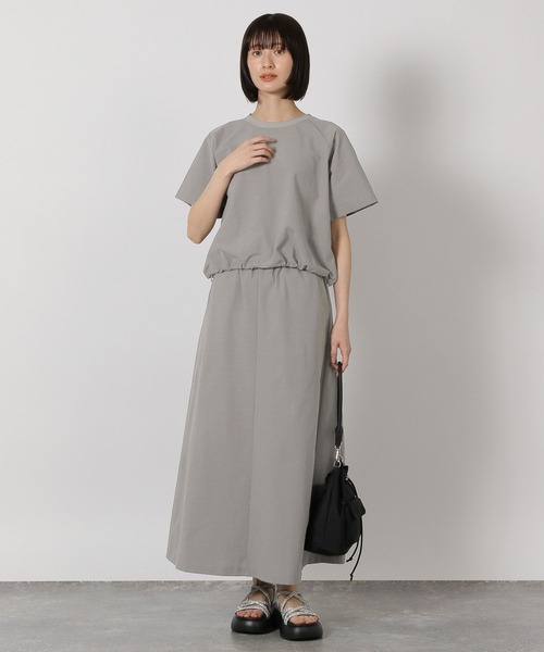 LAKOLE（ラコレ）の「【セットアップ対応・多機能付き】カットドロストスカート / 329616（スカート・レディース・グレー/ブラック/カーキ/グレイッシュベージュ/ブラウン・FREE）」の10枚目の写真