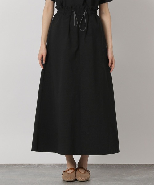 LAKOLE（ラコレ）の「【セットアップ対応・多機能付き】カットドロストスカート / 329616（スカート・レディース・グレー/ブラック/カーキ/グレイッシュベージュ/ブラウン・FREE）」の18枚目の写真