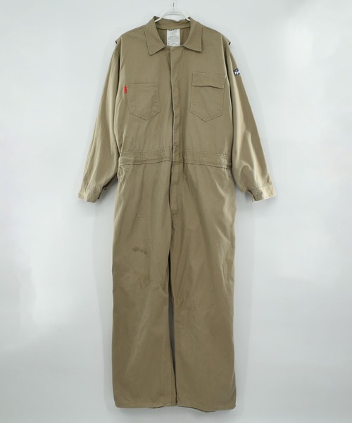 VINTAGE(ヴィンテージ)の「【ヴィンテージ古着】Lakeland FR カバーオール(つなぎ/オールインワン・メンズ・ベージュ・XX-LARGE)」の9枚目の写真