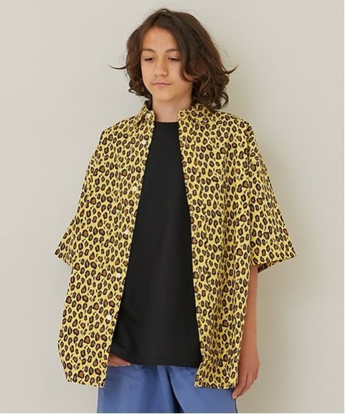 GLAZOS(グラソス)の「【大人向けサイズあり】【セットアップ対応】タイプライター・シャツ(シャツ/ブラウス・キッズ・ネイビー/カラフル/チャコール・170cm/160cm/150cm/180cm)」の1枚目の写真