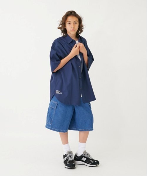 GLAZOS(グラソス)の「【大人向けサイズあり】【セットアップ対応】タイプライター・シャツ(シャツ/ブラウス・キッズ・ネイビー/カラフル/チャコール・170cm/160cm/150cm/180cm)」の15枚目の写真