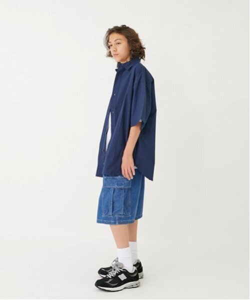 GLAZOS(グラソス)の「【大人向けサイズあり】【セットアップ対応】タイプライター・シャツ(シャツ/ブラウス・キッズ・ネイビー/カラフル/チャコール・170cm/160cm/150cm/180cm)」の16枚目の写真