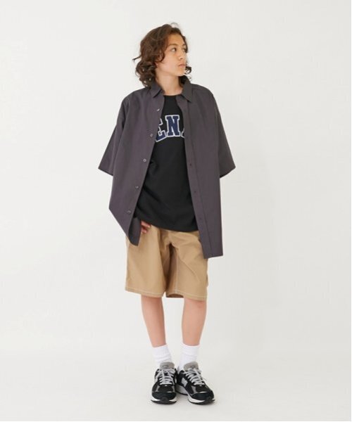 GLAZOS(グラソス)の「【大人向けサイズあり】【セットアップ対応】タイプライター・シャツ(シャツ/ブラウス・キッズ・ネイビー/カラフル/チャコール・170cm/160cm/150cm/180cm)」の17枚目の写真
