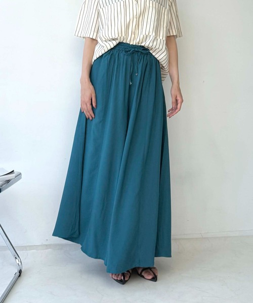 ニッセン ガウチョパンツ シニア ファッション 東レ