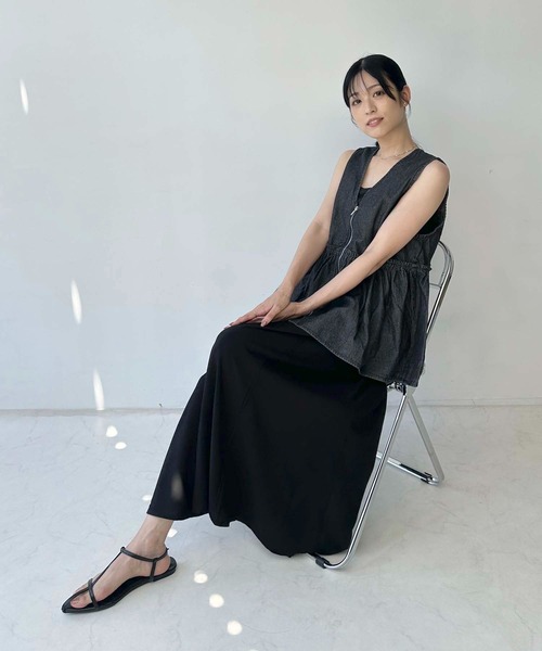 古布　襤褸　黒半被　ガウチョパンツ セール】○さらりとガウチョパンツ（その他パンツ）｜AS KNOW AS