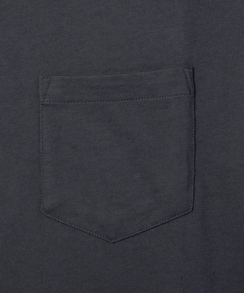 NUMBER (N)INE（ナンバーナイン）の「【NUMBER(N)INE/ナンバーナイン】BASIC HEM PRINTED POCKET T-SHIRT / ベーシック ワンポイント ロゴプリント ポケット Tシャツ（Tシャツ/カットソー・メンズ・ブラック/ホワイト/チャコールグレー・M/L/XL）」の10枚目の写真