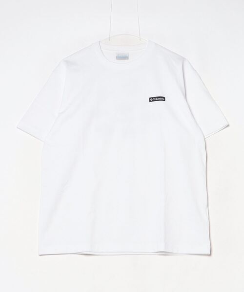 Columbia(コロンビア)の「【別注】コロンビア フタクリークグラフィックショートスリーブTシャツ 限定コラボ(Tシャツ/カットソー・メンズ・ダークグリーン/ブラック/サンドグレー/ホワイト・M/L/LL/S)」の2枚目の写真
