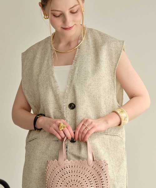 ANOH（アノー）の「メタルフープチョーカー（チョーカー・レディース・ゴールド/シルバー・FREE）」の9枚目の写真