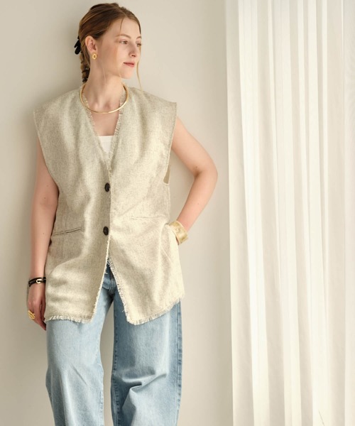 ANOH（アノー）の「メタルフープチョーカー（チョーカー・レディース・ゴールド/シルバー・FREE）」の14枚目の写真