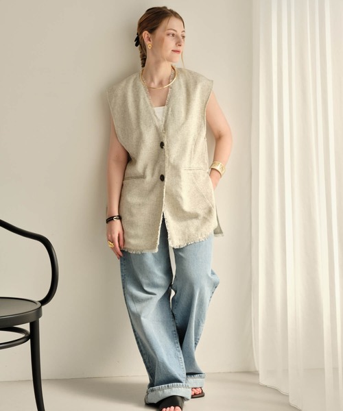 ANOH（アノー）の「メタルフープチョーカー（チョーカー・レディース・ゴールド/シルバー・FREE）」の15枚目の写真