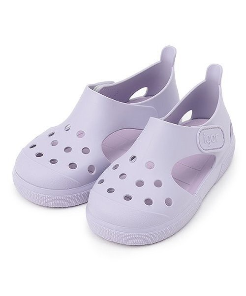 petit main(プティマイン)の「igor SURFI(サンダル・キッズ・アイボリー/ライトグリーン/ラベンダー・14cm/15cm/16cm)」の3枚目の写真