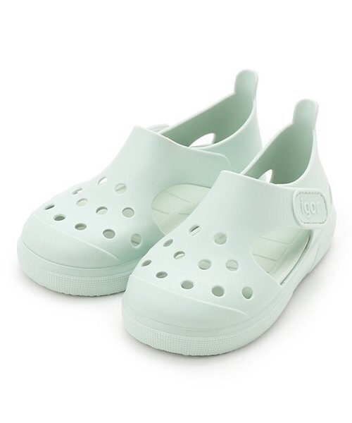petit main(プティマイン)の「igor SURFI(サンダル・キッズ・アイボリー/ライトグリーン/ラベンダー・14cm/15cm/16cm)」の2枚目の写真