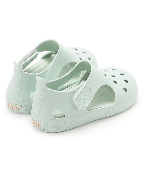 petit main(プティマイン)の「igor SURFI(サンダル・キッズ・アイボリー/ライトグリーン/ラベンダー・14cm/15cm/16cm)」の11枚目の写真