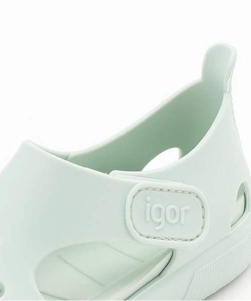 petit main(プティマイン)の「igor SURFI(サンダル・キッズ・アイボリー/ライトグリーン/ラベンダー・14cm/15cm/16cm)」の12枚目の写真