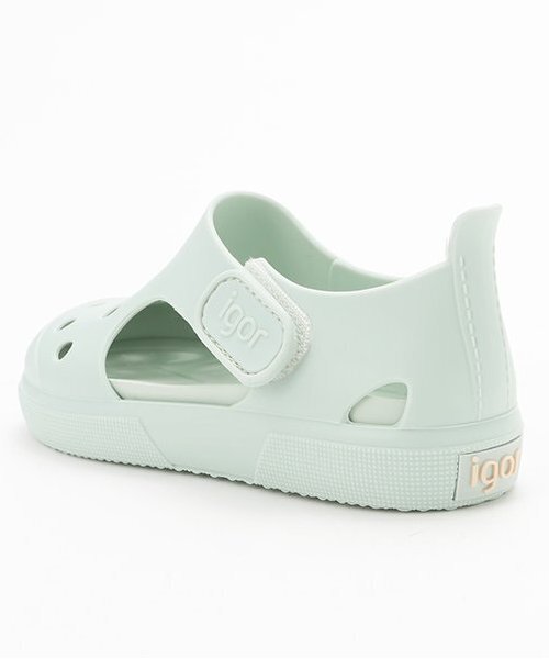 petit main(プティマイン)の「igor SURFI(サンダル・キッズ・アイボリー/ライトグリーン/ラベンダー・14cm/15cm/16cm)」の7枚目の写真