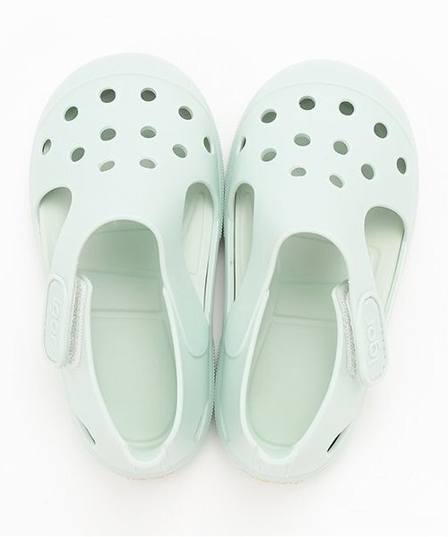 petit main(プティマイン)の「igor SURFI(サンダル・キッズ・アイボリー/ライトグリーン/ラベンダー・14cm/15cm/16cm)」の8枚目の写真