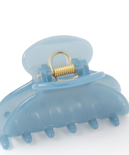 LAKOLE（ラコレ）の「シャークバンスクリップ / 427164（バレッタ/ヘアクリップ・レディース・ブラウン/ライトグレー/ブルー・FREE）」の5枚目の写真