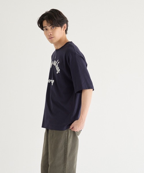 【関税込】 ロゴ コットン マンツーマンTシャツ - ブラック オフィシャルロゴ Tシャツ（ブラック） - CANNONBALL OFFICIAL