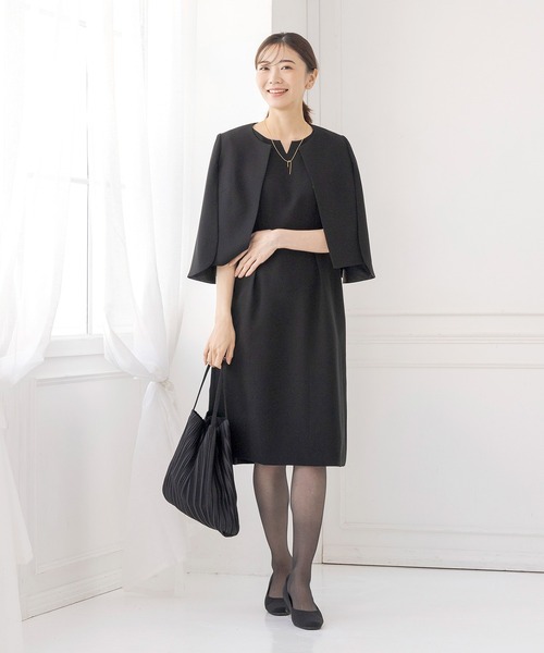 CARETTE(カレット)の「プリーツ生地のフォーマルバッグ(トートバッグ・レディース・ブラック/ネイビー・ONE SIZE)」の6枚目の写真