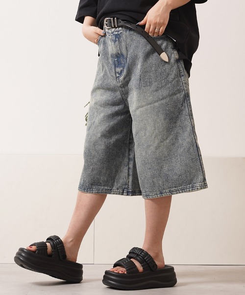 セール】オーバーダイ デニムジョーツ / Overdyed Denim Jorts