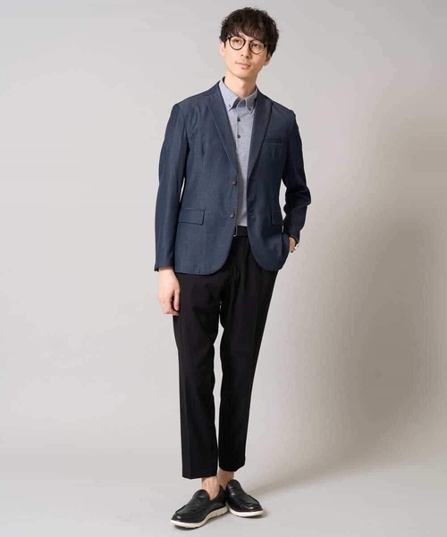 a.v.v（アーヴェヴェ）の「【吸水速乾/イージーケア】ALTIMAポロシャツ（ポロシャツ・メンズ・ブルーグレー/ネイビー系/ネイビー・46/44/50/48）」の10枚目の写真