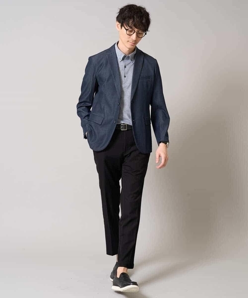 a.v.v（アーヴェヴェ）の「【吸水速乾/イージーケア】ALTIMAポロシャツ（ポロシャツ・メンズ・ブルーグレー/ネイビー系/ネイビー・46/44/50/48）」の13枚目の写真