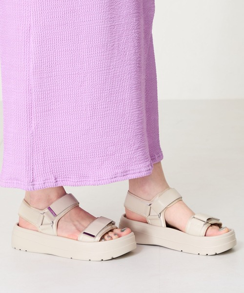 ORiental TRaffic（オリエンタルトラフィック）の「【Fit meサンダル】メタルパーツ厚底サンダル/51226（サンダル・レディース・ベージュ/ブラック・S/M/L/LL）」の15枚目の写真