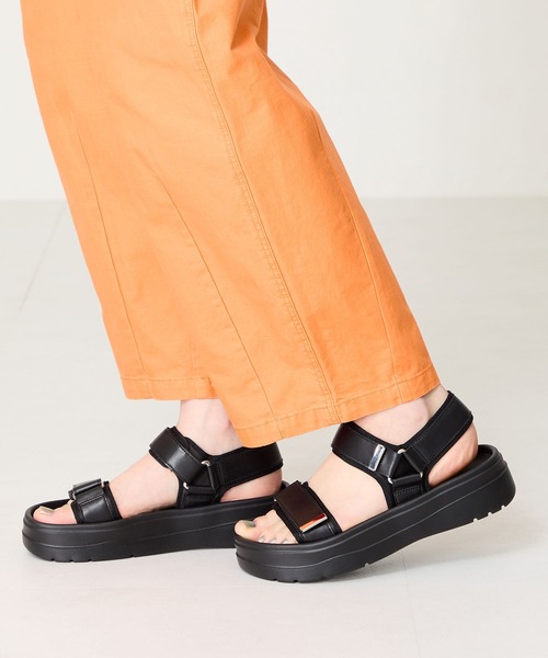 ORiental TRaffic(オリエンタルトラフィック)の「【Fit meサンダル】メタルパーツ厚底サンダル/51226(サンダル・レディース・ベージュ/ブラック・S/M/L/LL)」の12枚目の写真