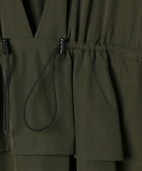 LEPSIM（レプシィム）の「ドッキングオールインワン　490446（つなぎ/オールインワン・レディース・ブラック/ブラウン/ダークカーキ/インディゴブルー/ブラック系その他/キャメル/ブラック系その他2・FREE）」の13枚目の写真