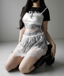Lace Docking Camisole/レースカットキャミ SLY キャミソール LACE DOCKING CAMI レース ドッキング キャミ