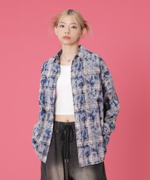 ブラウス シャツ Torenia/トレニア/チェックシャツ レディース メンズ セール】Torenia/トレニア/チェックシャツ（シャツ/ブラウス