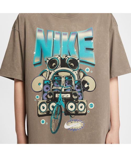 NIKE（ナイキ）の「ナイキ NIKE ナイキ  NSW OS FVL S/S Tシャツ（Tシャツ/カットソー・レディース・パープル/ブラウン・M/L）」の15枚目の写真