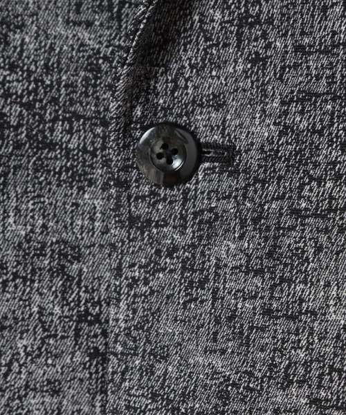 MEN'S BIGI(メンズビギ)の「【ACTIVE TAILOR/アクティブテイラー】ヒートパフォーマーツイード調プリントジャケット(テーラードジャケット・メンズ・ブラック/ネイビー/ブラウン・04/03/02/01)」の20枚目の写真