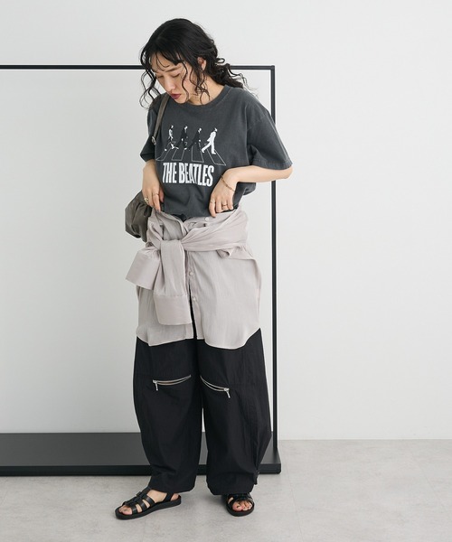 CRAFT STANDARD BOUTIQUE(クラフトスタンダードブティック)の「オーガンジーブラウス(シャツ/ブラウス・レディース・アイボリー/グレー/グリーン・FREE)」の20枚目の写真