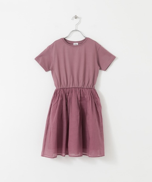 URBAN RESEARCH DOORS（アーバンリサーチドアーズ）の「『親子リンク』『UR TECH』ボイルドッキングワンピース(KIDS)（ワンピース・キッズ・ピンク/ブラック系その他・105/120/135）」の20枚目の写真