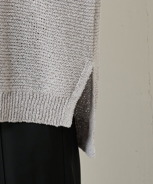 Jena espace merveilleux メッシュニット　グレージュ Jena espace merveilleux（ジェナ エスパスメルヴェイユ）の