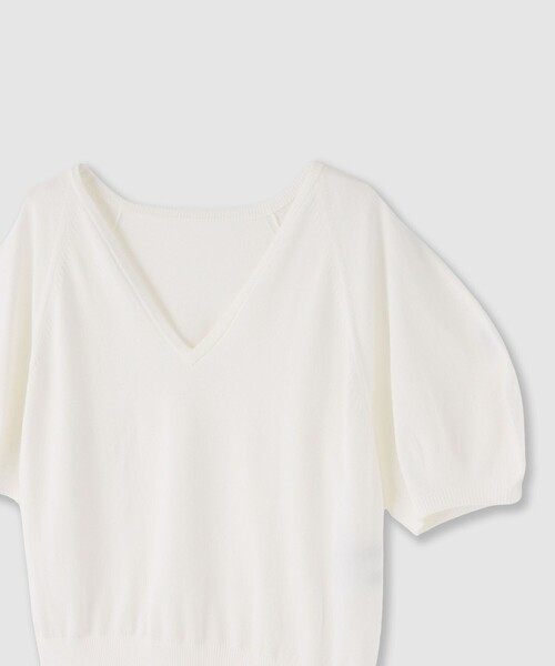 allureville（アルアバイル）の「ハイツイストヤーンプルオーバー（ニット/セーター・レディース・ブラウン/オレンジ/オフホワイト・2）」の5枚目の写真