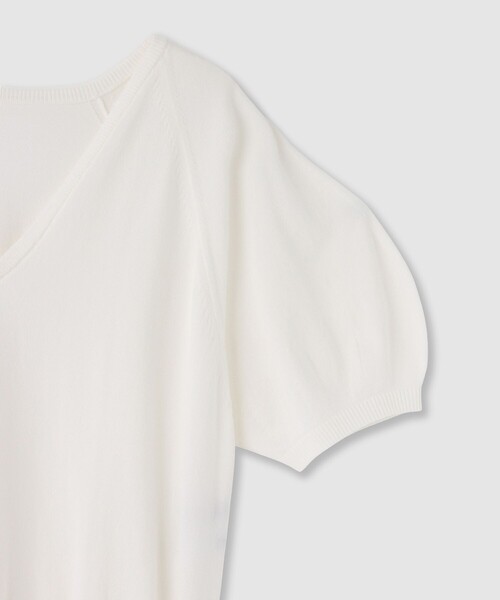 allureville（アルアバイル）の「ハイツイストヤーンプルオーバー（ニット/セーター・レディース・ブラウン/オレンジ/オフホワイト・2）」の6枚目の写真