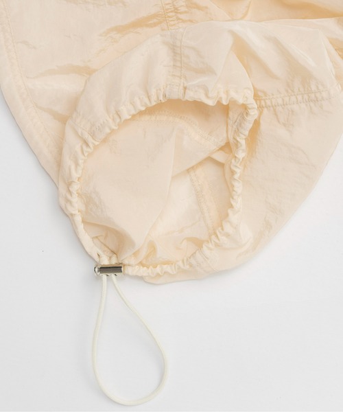 MAISON SPECIAL（メゾンスペシャル）の「Side Zipper Parachute Pants/サイドファスナーパラシュートパンツ（その他パンツ・レディース・ブラック/グリーン/アイボリー/ピンク・36/38）」の21枚目の写真