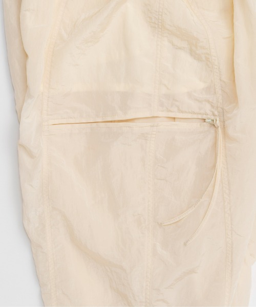 メゾンスペシャル　Side Zipper Parachute Pants 38 Side Zipper Parachute Pants