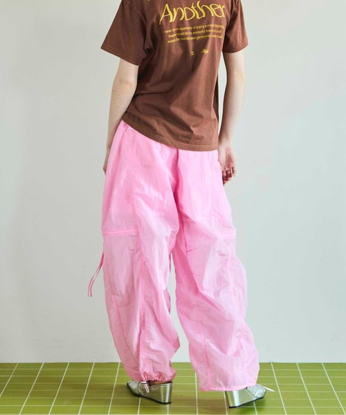 Side Zipper Parachute Pants/サイドファスナーパラシュートパンツ