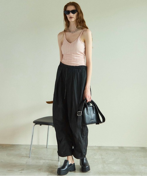 Side Zipper Parachute Pants/サイドファスナーパラシュート