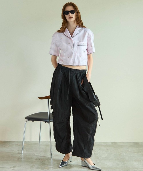Side Zipper Parachute Pants/サイドファスナーパラシュート