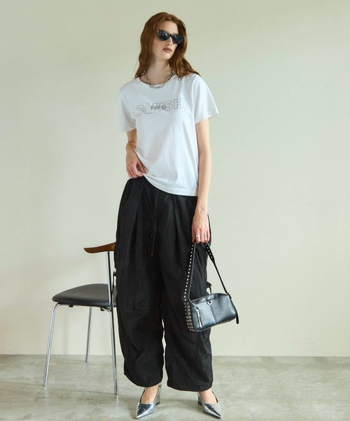 Side Zipper Parachute Pants/サイドファスナーパラシュート