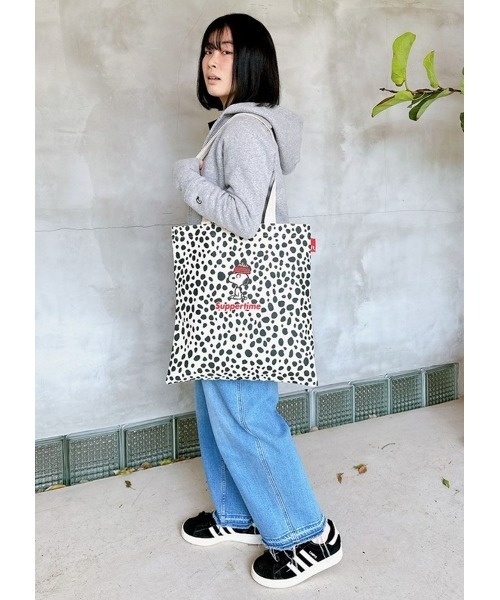 ROOTOTE（ルートート）の「IPTallPeanuts-9L（トートバッグ・レディース・アイボリー/ピンク/ラベンダー/ブルー・FREE/S）」の8枚目の写真