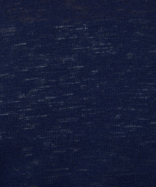 COLLAGE GALLARDAGALANTE（コラージュガリャルダガランテ）の「麻タッチミラノリブ（ニット/セーター・レディース・ベージュ/ネイビー・FREE）」の22枚目の写真