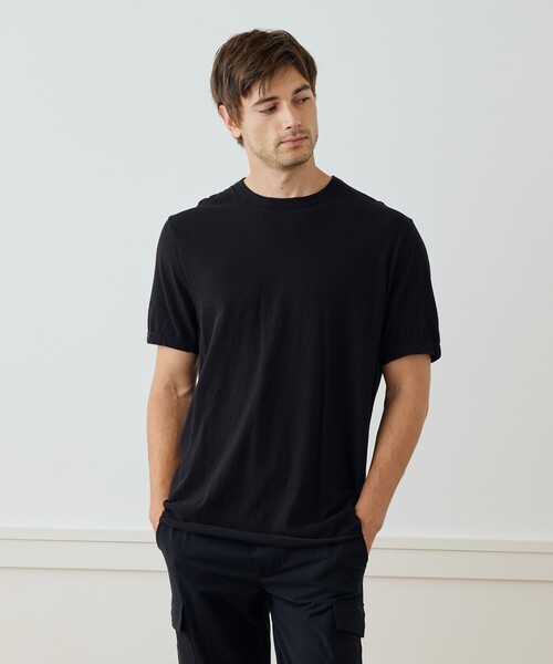 新品　ジェームスパース　クルーネックTシャツ   スラブジャージー　アメリカ製 ジェームス パース JAMES PERSE スラブジャージー クルーネックTシャツ