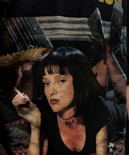 THRIFTY LOOK（スリフティールック）の「THRIFTY LOOK / スリフティールック THRIFTY 'QUENTIN TARANTINO" TEE PULP FICTION RESERVOIR DOGS（Tシャツ/カットソー・メンズ・ブラック/ブラック系3/ブラック系1/ブラック系2・MEDIUM/LARGE/X-LARGE）」の6枚目の写真