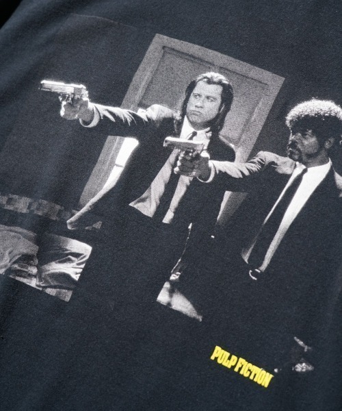 THRIFTY LOOK(スリフティールック)の「THRIFTY LOOK / スリフティールック THRIFTY 'QUENTIN TARANTINO" TEE PULP FICTION RESERVOIR DOGS(Tシャツ/カットソー・メンズ・ブラック/ブラック系3/ブラック系1/ブラック系2/ホワイト/その他1・MEDIUM/LARGE/X-LARGE)」の17枚目の写真